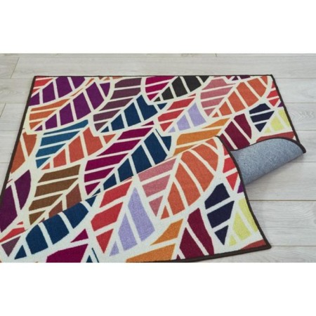 Rosetta Dzhtal carpet, size 110x170 cm., Print leaves-2
