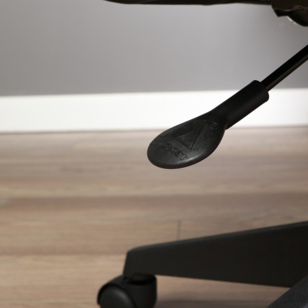 Playing chair "zombie 50" eco -leather, black-6
