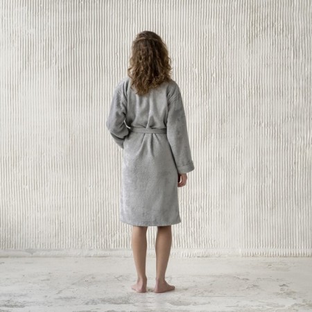 Tao robe, size XL, gray color-3