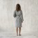 Tao robe, size XL, gray color