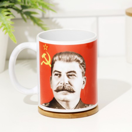 Sublimation mug "Stalin Mug", with application-1