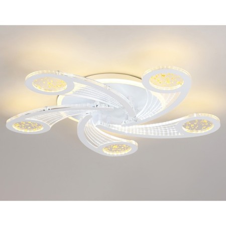 LED ceiling LED with Ambrella Light, Original, Fa4476, 5XLED, 98 W, 7350LUM, 3000-6400K, white color, white-2