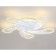 LED ceiling LED with Ambrella Light, Original, Fa4476, 5XLED, 98 W, 7350LUM, 3000-6400K, white color, white