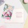 Postcard "With the anniversary! 80" Bouquet, 19 x 29 cm