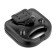 Square KitFort KT-3667, 750 W, 27.9x10.8 cm, black