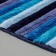 Bathroom mat “stripes”, 43 × 68 cm, blue color