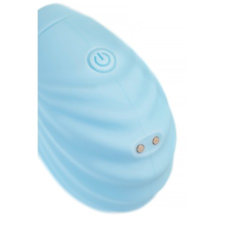 Vacuum-wave stimulator Qli by Flovetta Scall, 6 cm, silicone, blue color-7