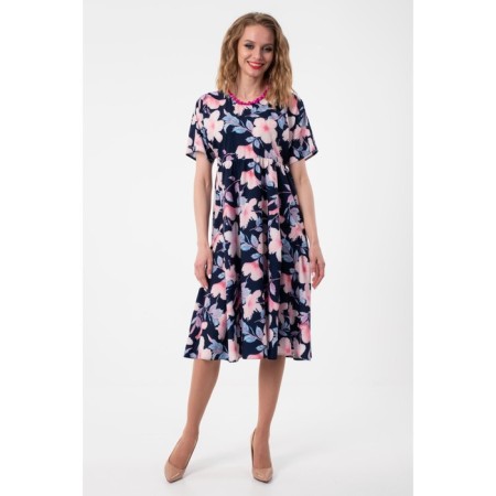 Women's dress, size 42, blue color