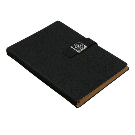 Organizer "New" A5, with a head of 92 sheets in a ruler, leatherette cover, mix-1