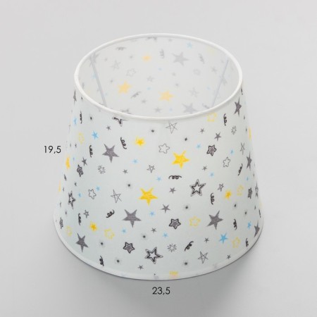 Universal lampshade "Stars" E27/E14 24x24x19cm-3