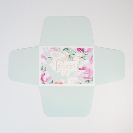 Gift folding box, packaging, “flower”, 20 x 15 x 10 cm-2