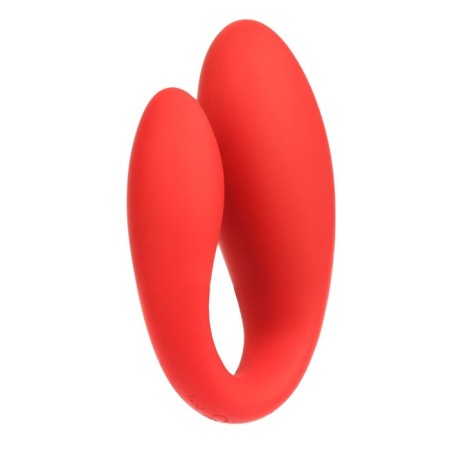 Vibrator for steam oats, flexible, silicone, remote control, burgundy-4