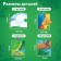 Puzzles 4 in 1 "Such different animals", 12, 15, 24, 35 elements