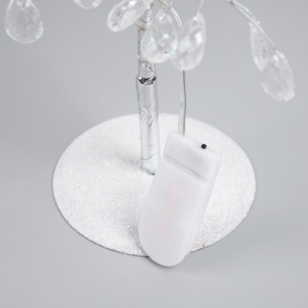 LED bush "Lessons" 35 × 26 × 3 cm, 10 LED, constant glow, from batteries CR2032x2 (complete), glow of warm white-3