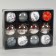 Set of balls plastic D-6 cm, 12 pcs "Melody of the Elite" Assorted, white gray