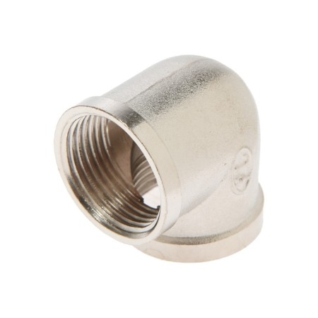 Angle zein, 3/4 ", internal thread, nickel -plated brass