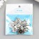 Decor for creativity Metal "Camera" silver 1.5x2.1 cm