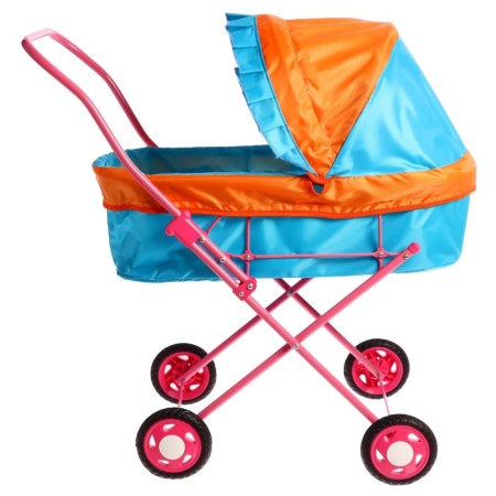 Puppet stroller No. 3, Orange-blue color-1