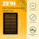 Ventilation grate Zein Lux L200KR, 200 x 300mm, with a grid, ineffective, brown