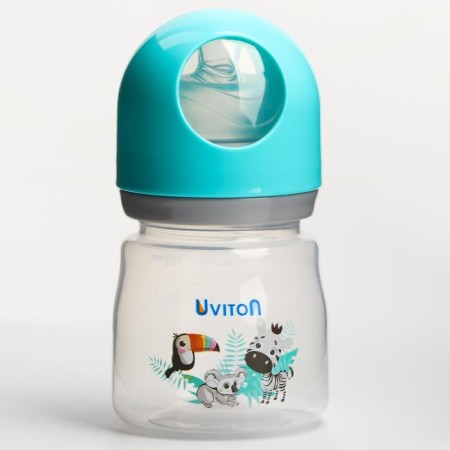 A bottle for feeding, shg, 125 ml. Zoo, Mix color-3