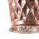 Lamp Bayerlux "Cap" E27 40W Pink gold 15x15x41-141 cm