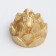 Figure candle "Lotus", 6.6x6.5 cm, gold, in a box