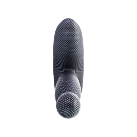 Prostate stimulator Levett Ancus, silicone, black color, 11 cm-8