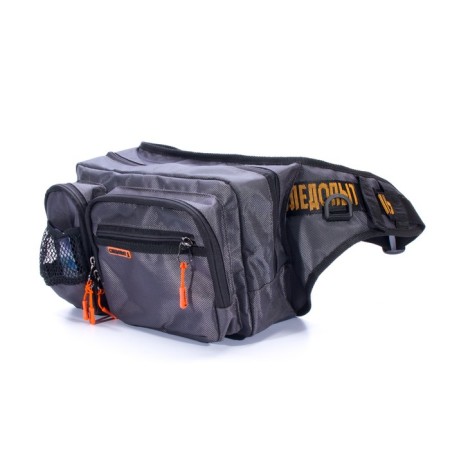 Bag Fisheries Frying Fitting Hip Bag, 28x21x17 cm, color gray color-2