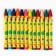 Wax crayons, 12 colors "Corgi"