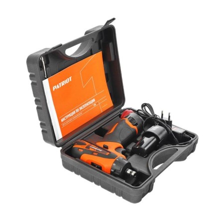 Drill-shuruvumvets Patriot TheoneBr115LI, 12 V, 2x2 Ah, Li-Ion, 25 Nm, case-8