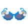 Sunny polarization sunglasses, 4 x 4 cm lens, width 13 cm, pipe 13.5 cm