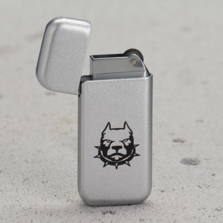 Gas lighter “Dangerous”, 2.8 x 6.5 cm.-2