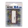 Flash drive Mirex Line White, 64 GB, USB2.0, th Up 25 MB/s, PBU up to 15 Mb/s, white