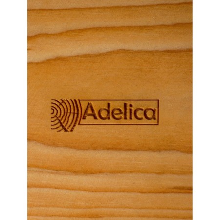 The copyrightor with epoxy food resin Adelica, 22.5 × 22.5 cm, whole cedar, Mix drawing-2