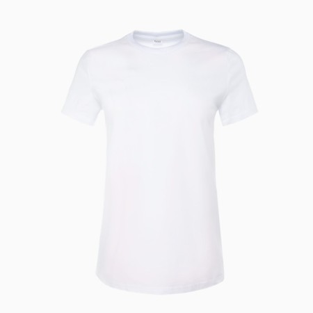 Women's T-shirt Basic Line Color White, Rr. 44-4