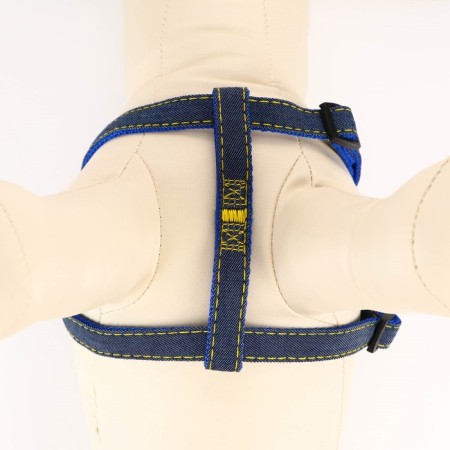 Shleka "Jeans", blue lining, width 1.5 cm, Osh 35-50 cm, OG 35-50 cm-4