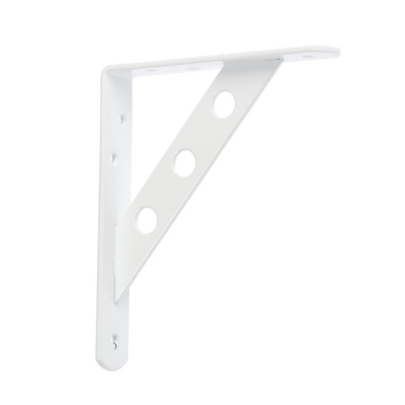 A reinforced bracket 150x125 Polymer white, 10 pcs-1