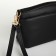 Bag Women's Cross-Bodi with a zipper, black color