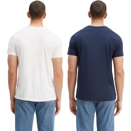 Men's T-shirt Levis Men 2pack Slim Fit Crewneck T-SHIRTS, size 42 RUS-5