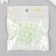 Plastic beads "Balls light green with sparkles" glow in the dark 20 g d = 1.2 cm