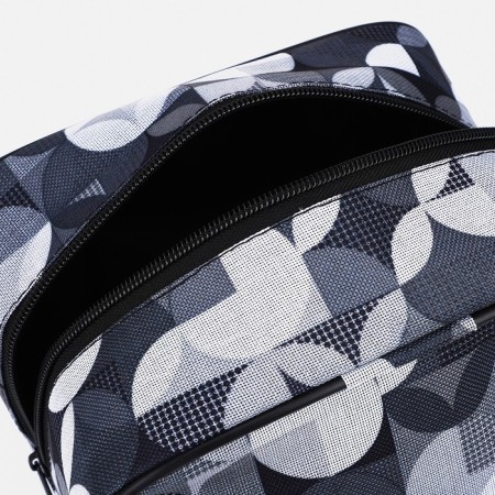 Lightning cosmetic bag, gray color-2