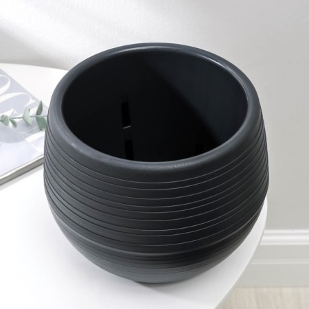 Flower pot "Japan", 2 l, graphite color-2