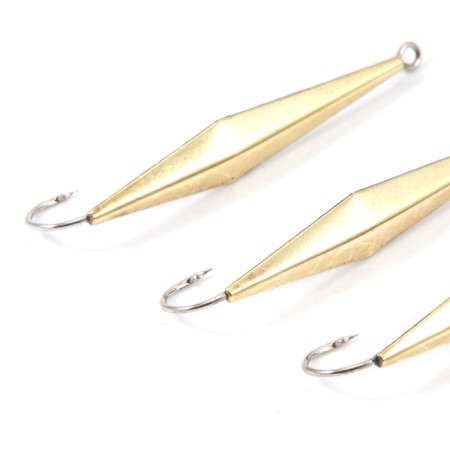 Vertical spin "Yaman" killer, size 40 mm, 3.5 g, brass color-2