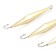 Vertical spin "Yaman" killer, size 40 mm, 3.5 g, brass color