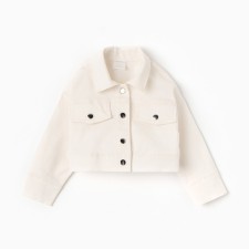 Small shirt upper reproach. Children's baby I, height 80-86 cm, milk