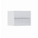 Tumbling bedside Olivia, 500x442x530, white/white glossy