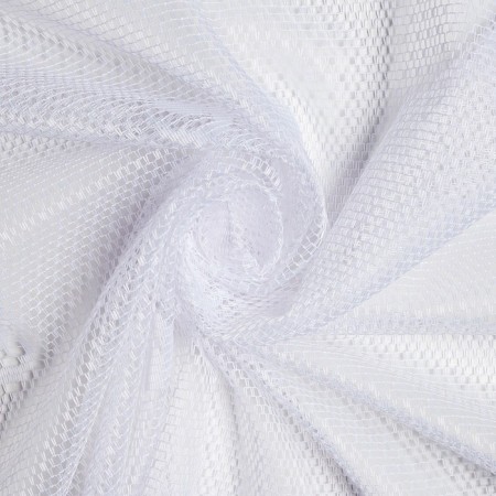 Curtains without curtain tape, size 165x170 cm, white color, 100% p/e-3