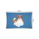 Decorative panel with photo printing "Business Dog", horizontal, size 100x150 cm
