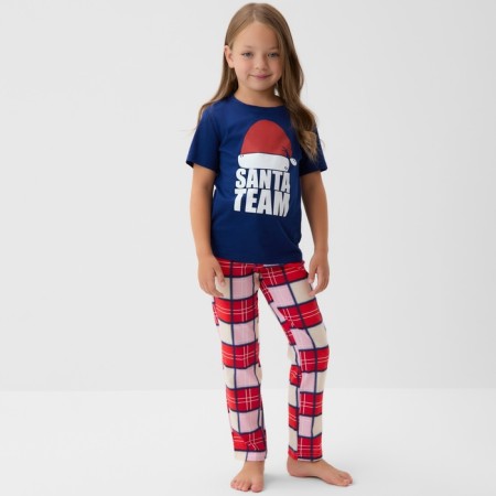 Pajama Children's KAFTAN "Santa Team" R.28 (86-92)-1