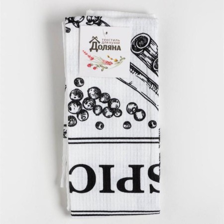 Kitchen towel "Dolyana" SPICES 35x60 cm, 100% HL-4